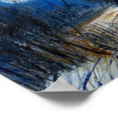 冬の月 ポスター (角)