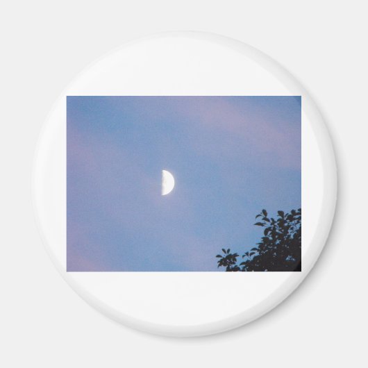 冬の月 マグネット (正面)