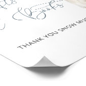 冬の服ベビーシャワーギフトブック ポスター (角)