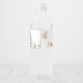 冬の服ベビーシャワー外は寒い ペットボトルラベル (裏面)