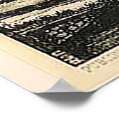 冬の朝のカントリーカリアー&イヴ ポスター (角)