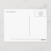 冬の朝のサンシャイン写真 ポストカード (裏面)