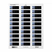 冬の朝の光I ラベル (フルシート)