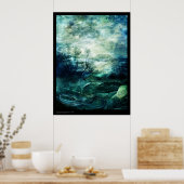 冬の朝灯 ポスター (キッチン)