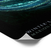 冬の朝灯 ポスター (角)