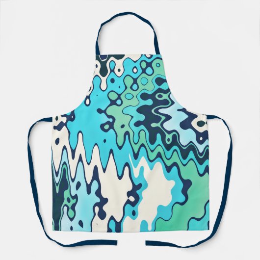 冬の朝 エプロン (正面)