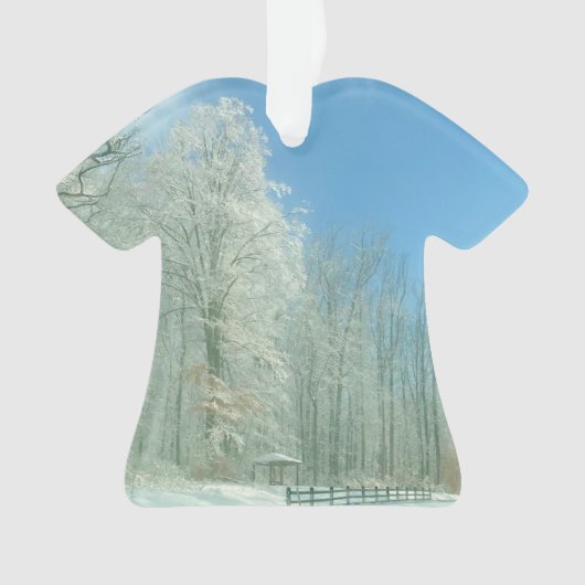 冬の朝 オーナメント (正面)