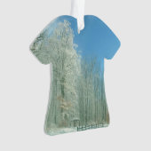 冬の朝 オーナメント (正面)