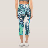 冬の朝 カプリレギンス (裏面)