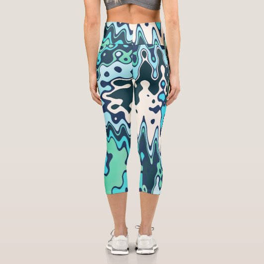 冬の朝 カプリレギンス (裏面)