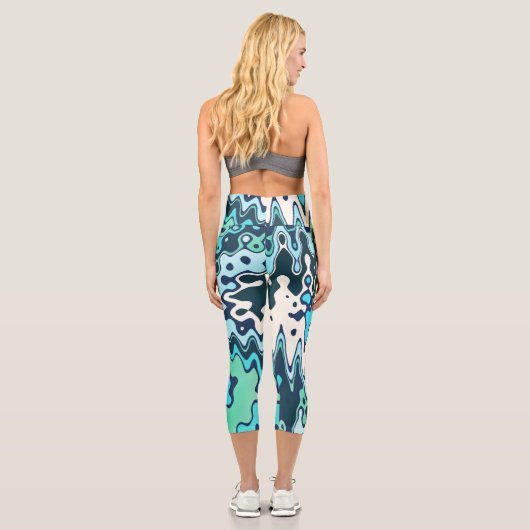 冬の朝 カプリレギンス (裏面)