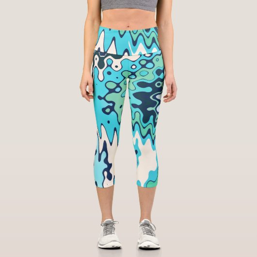 冬の朝 カプリレギンス (正面)