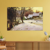 冬の朝 キャンバスプリント (インサイチュ (リビング))