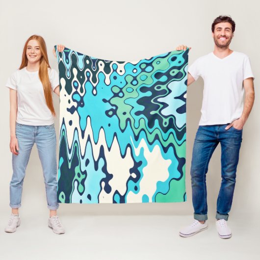 冬の朝 フリースブランケット (インサイチュ)