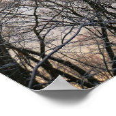 冬の朝 ポスター (角)