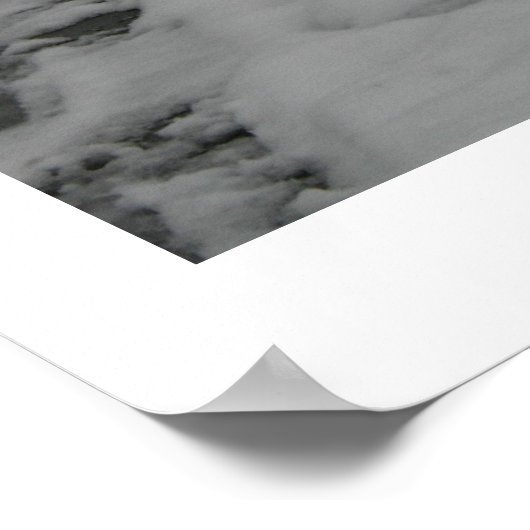 冬の朝 ポスター (角)