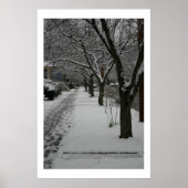 冬の朝 ポスター (正面)