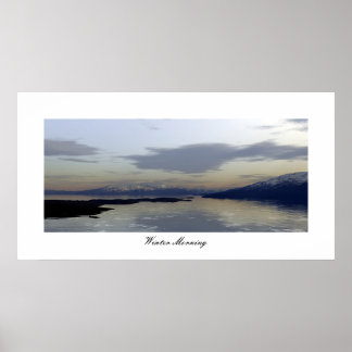 冬の朝 ポスター