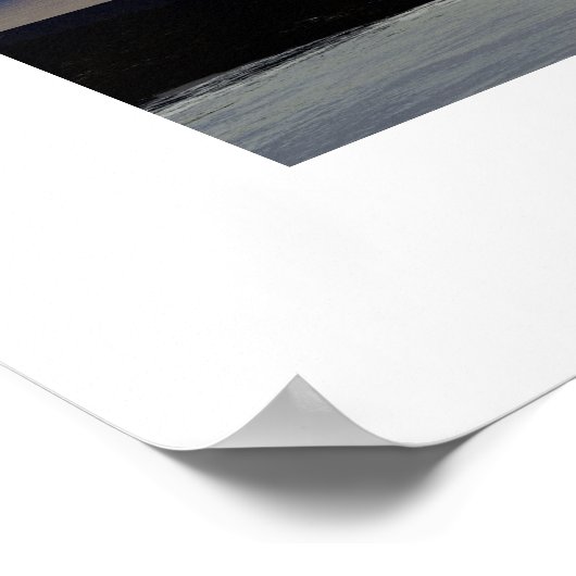 冬の朝 ポスター (角)