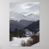 冬の朝 ポスター (正面)