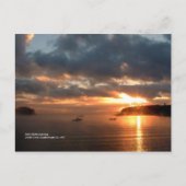 冬の朝 ポストカード (正面)