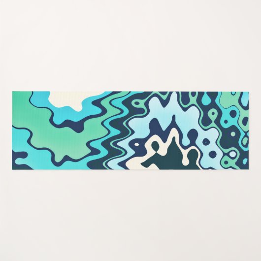 冬の朝 ヨガマット (正面(横))