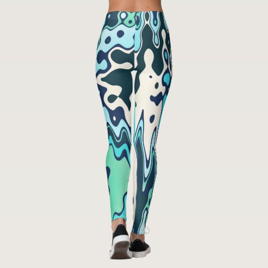 冬の朝 レギンス (裏面)