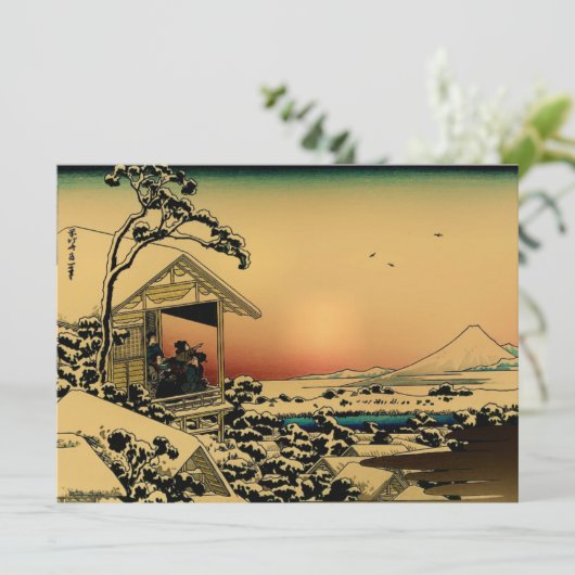 冬の朝、山富士 (スタンド正面)