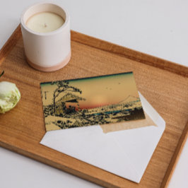 冬の朝、山富士