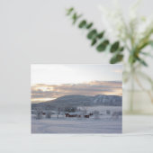 冬の朝#1 ポストカード (スタンド正面)