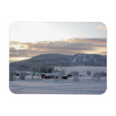 冬の朝#1 マグネット (横)