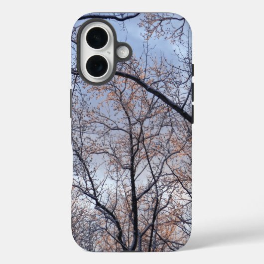 冬の朝 II 自然の風景 Case-Mate iPhoneケース (裏面)