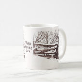 冬の朝Java MUG コーヒーマグカップ (正面右)