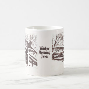 冬の朝Java MUG コーヒーマグカップ