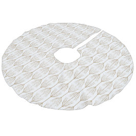 冬の木のツリースカート フェイクリネンツリースカート