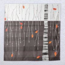 冬の木のモノクロ