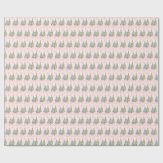冬の木の包装紙 ラッピングペーパー