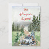 冬の木の日を保存する セーブザデート (正面)