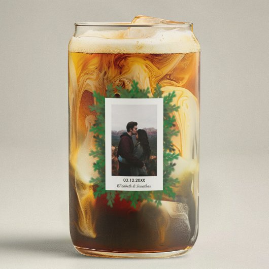 冬の木の枝の写真結婚の ガラス缶