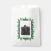 冬の木の枝の写真結婚の フェイバーバッグ (正面)