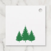 冬の木の枝 ブライダルシャワー フェイバータグ (裏面)