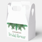 冬の木の枝 ブライダルシャワー フェイバーボックス (オープン)