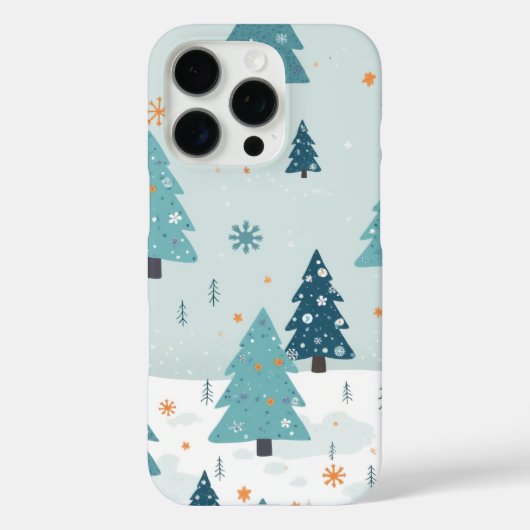 冬の木の模様のケース Case-Mate iPhoneケース (裏面)