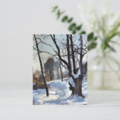 冬の木の油 シーズンカード (スタンド正面)