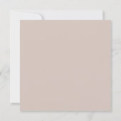 冬の木の結婚式 御礼カード ノートカード (裏面)