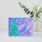 冬の木はがき ポストカード (スタンド正面)