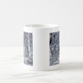 冬の木びき台 コーヒーマグカップ (中央)