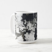 冬の木カモフラージュ コーヒーマグカップ (正面左)