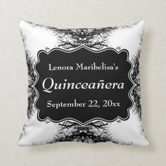 冬の木パターンキンセアニェラ クッション