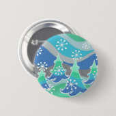冬の木ボタンバッジ 缶バッジ (正面&裏面)
